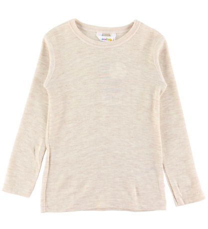 Joha Bluse - Wolle - Creme