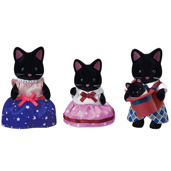 La famille chat magicien - Sylvanian Families 5530