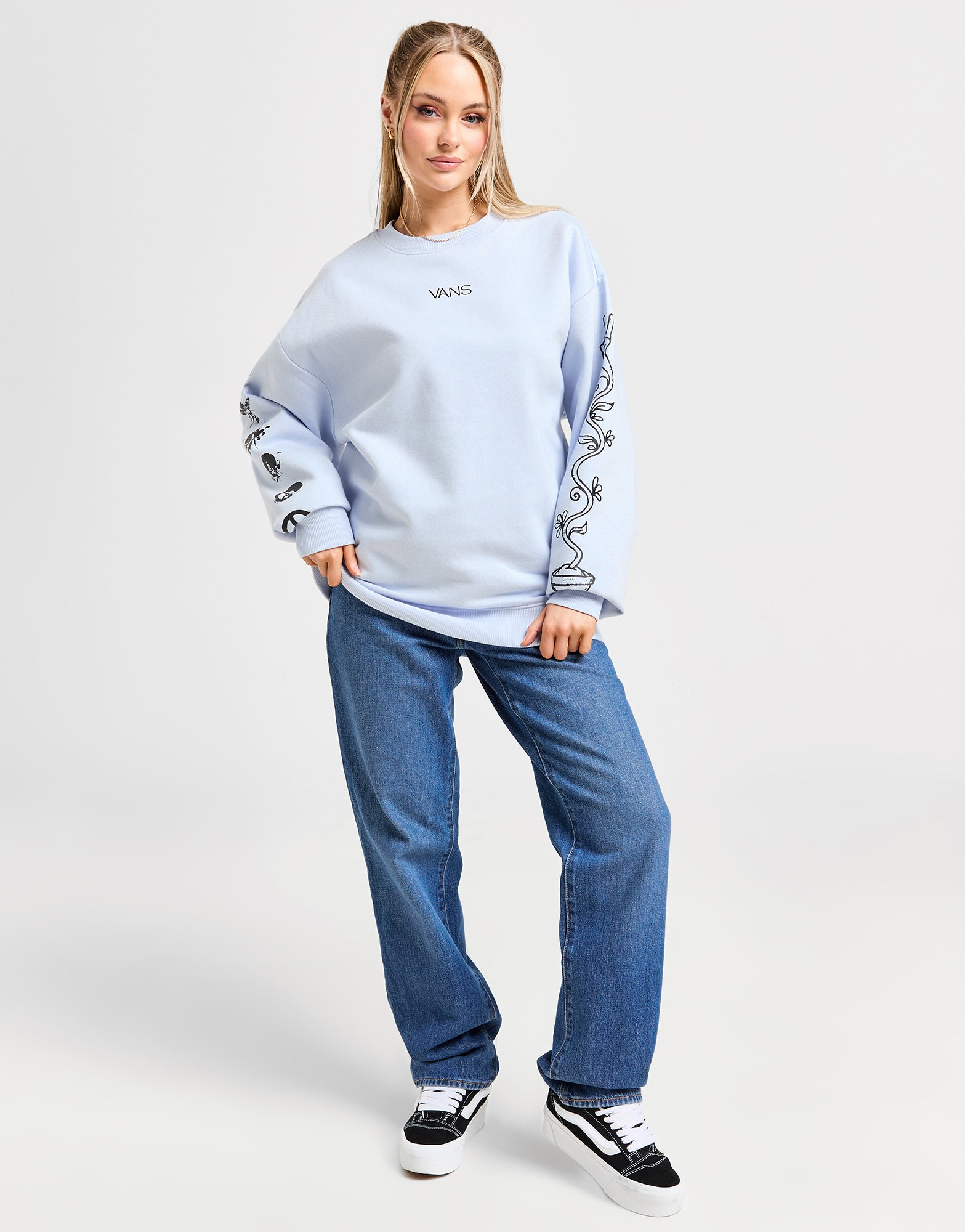 Vans Sweat Logo Peace Femme
