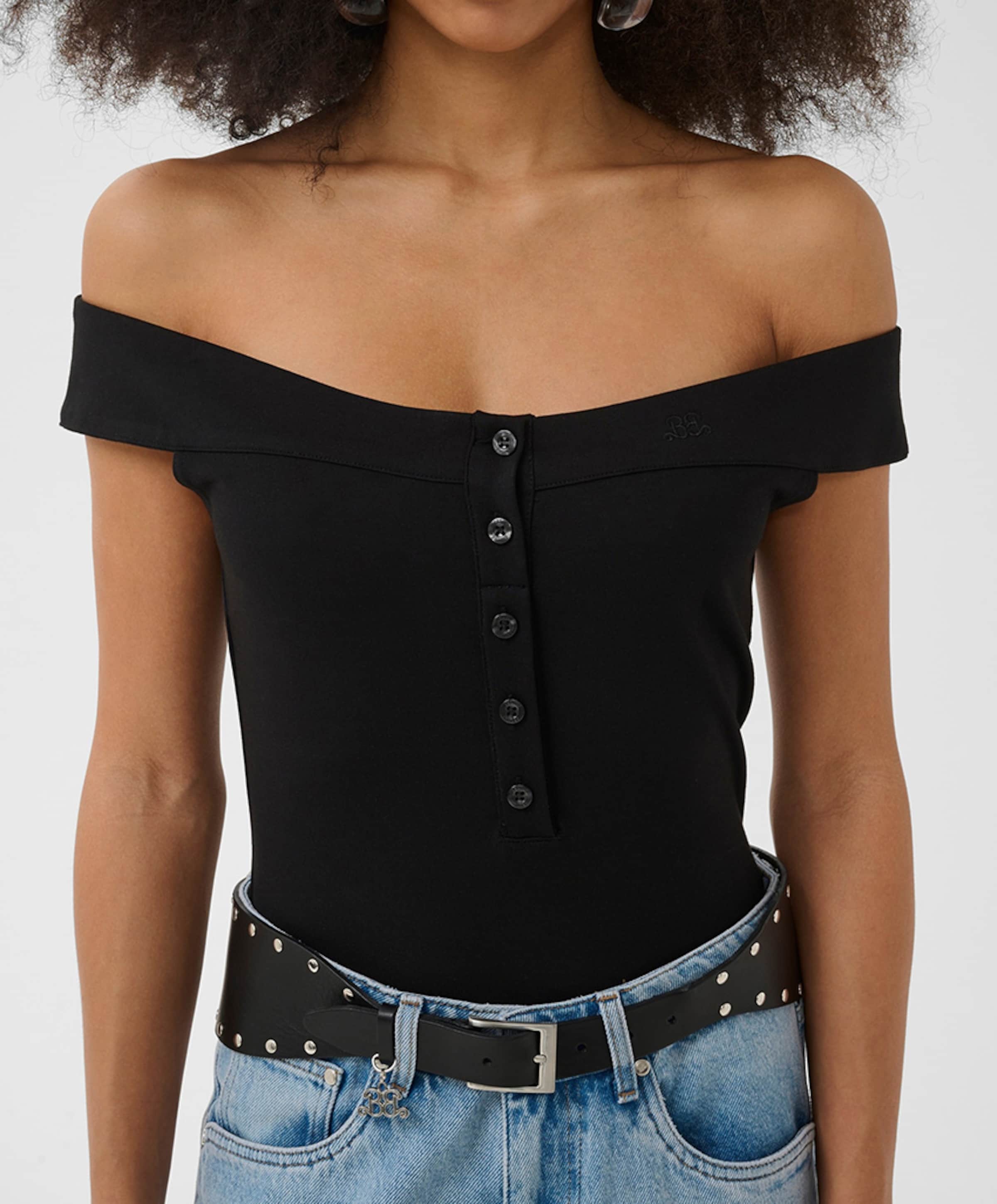 Gestuz Dames body zwart
