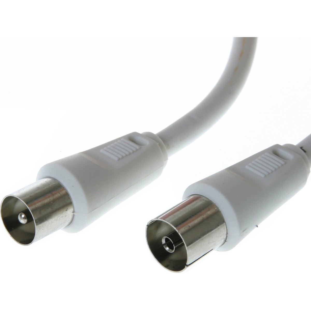 Qnect antennekabel 90dB 100Hz (hvit/15m)