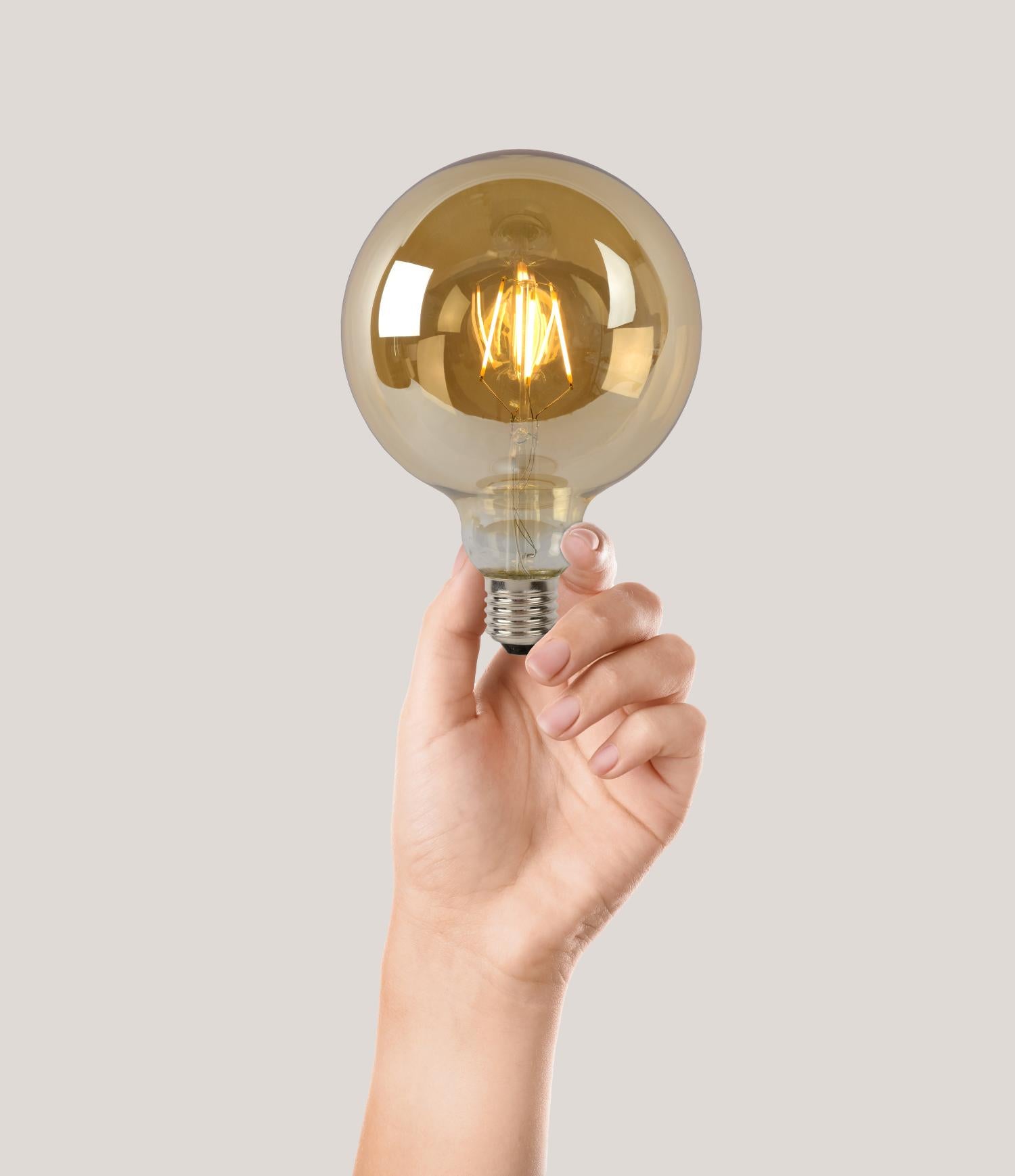 Lucide G125 Filament lamp - Amber