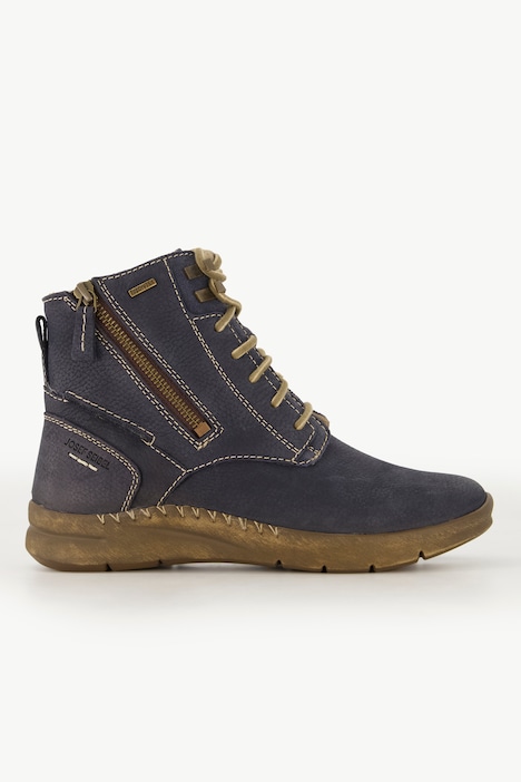 Josef Seibel Leder-Boots, Plüsch, Wechselfußbett, Weite H