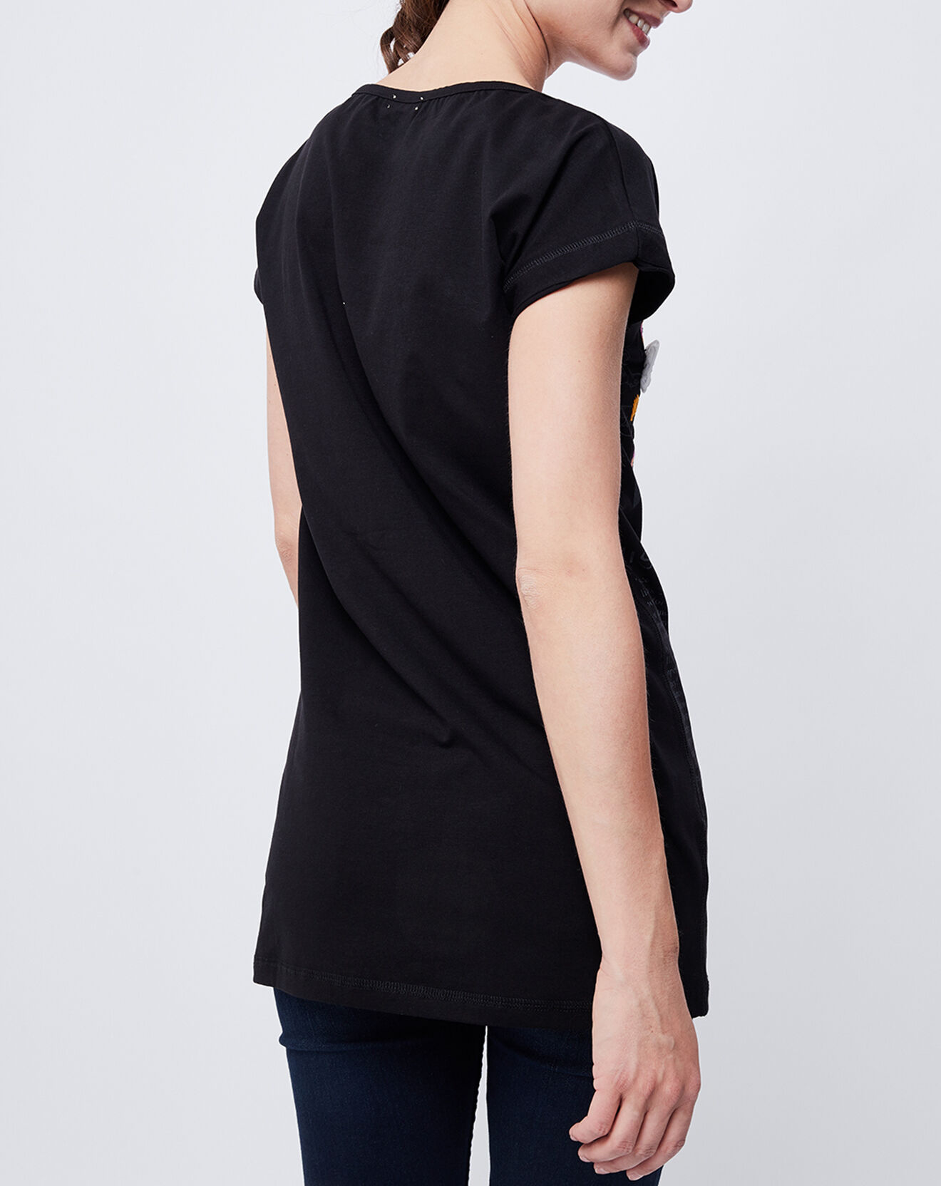 John Galliano T-Shirt imprimé Gazette noir