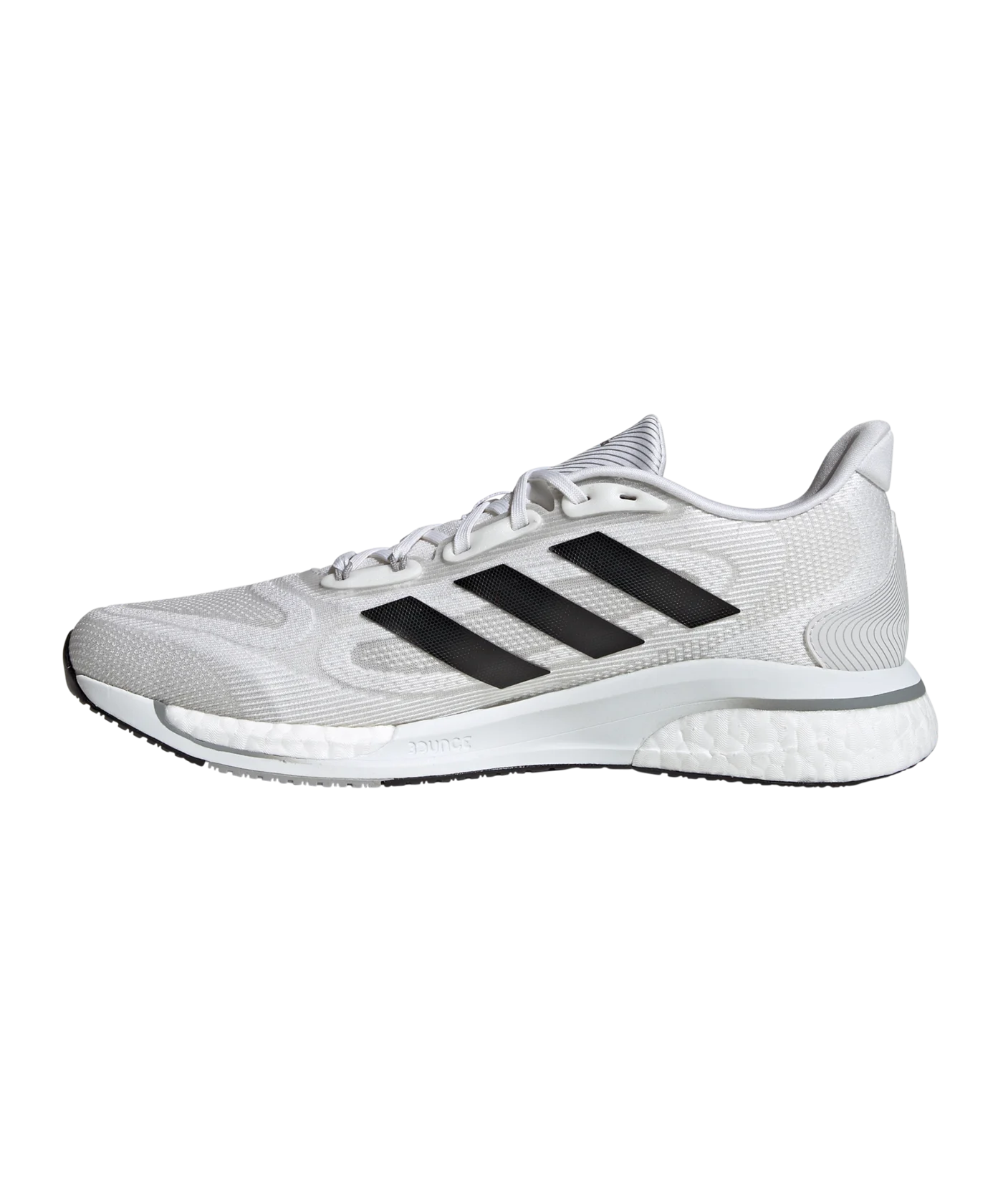 adidas Supernova+ Weiss Schwarz Grau Laufschuh