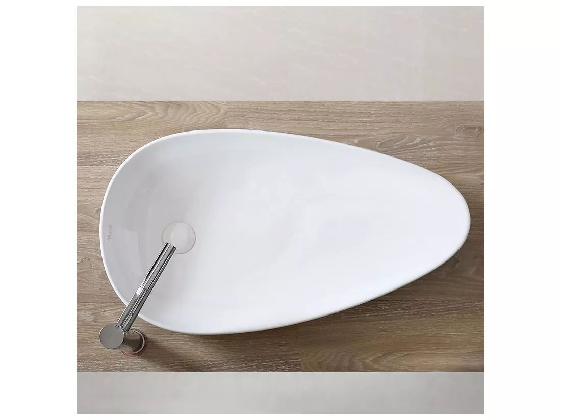 Vasque À Poser Rea Greta 75 White