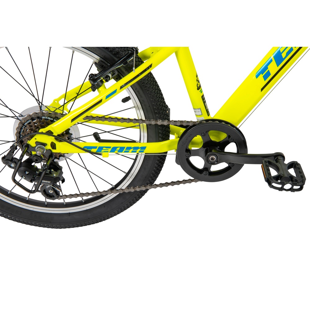 20-Zoll-Team-Mountainbike Gelb