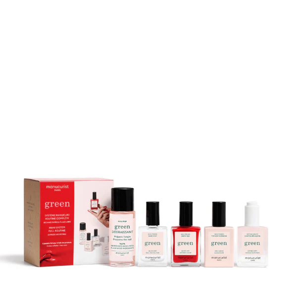 Manucurist Kit Découverte Système Green - Poppy Red