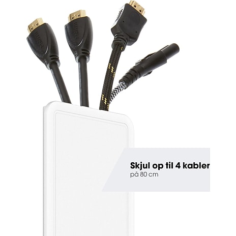 Vogel's Comfort 6000 kabel cover - hvid