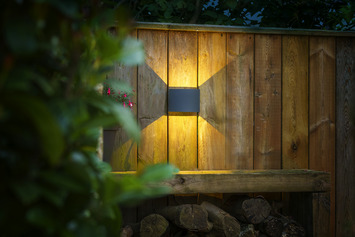 Garden Lights buitenlamp Goura antraciet 2-lichts 12 Volt