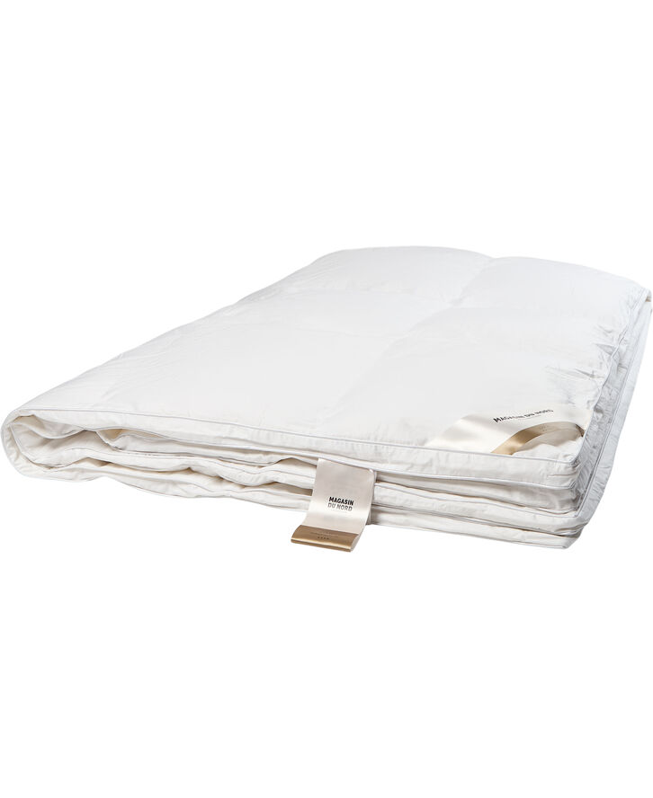 Magasin du Nord Collection Guld Moskusdun Dyne - Let 140x220 cm. Hvid