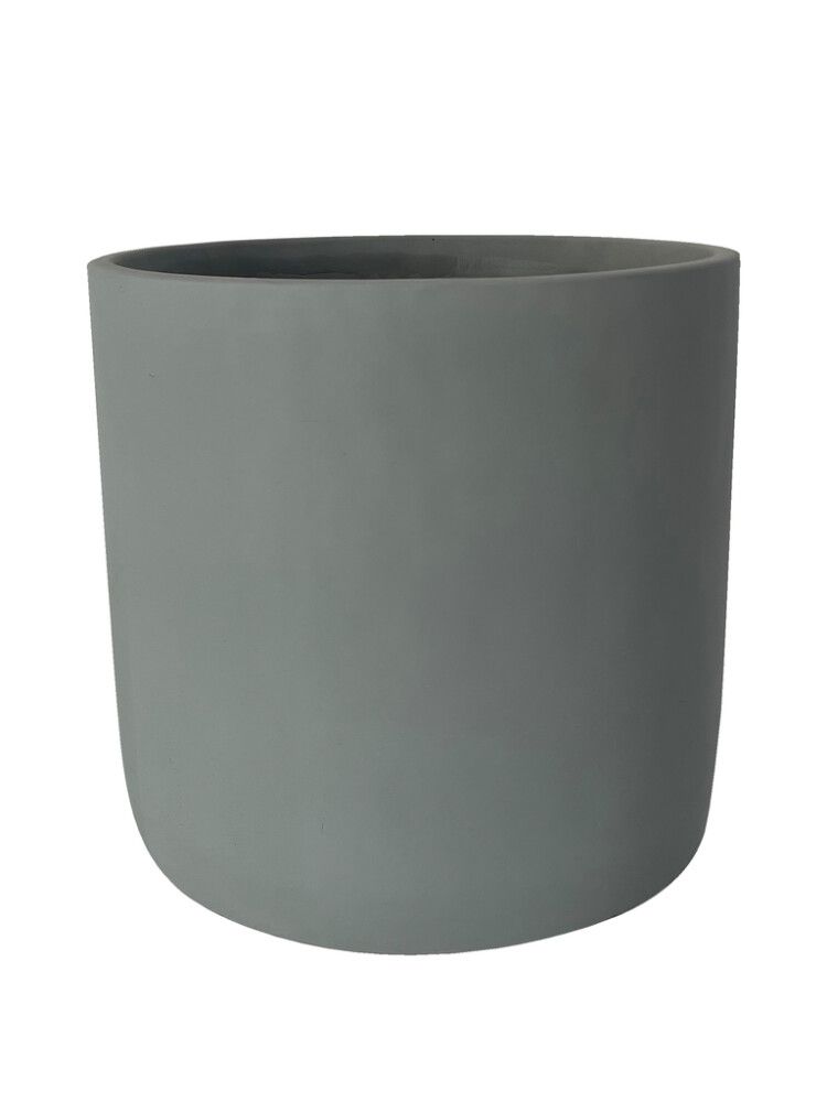 INNENDØRS POTTE AURORA DUSTY BLUE Ø27 CM GRÅ