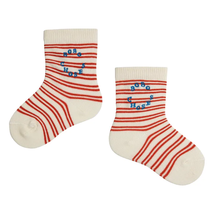 Bobo Choses Lot 2 Chaussettes Soleil | Beige