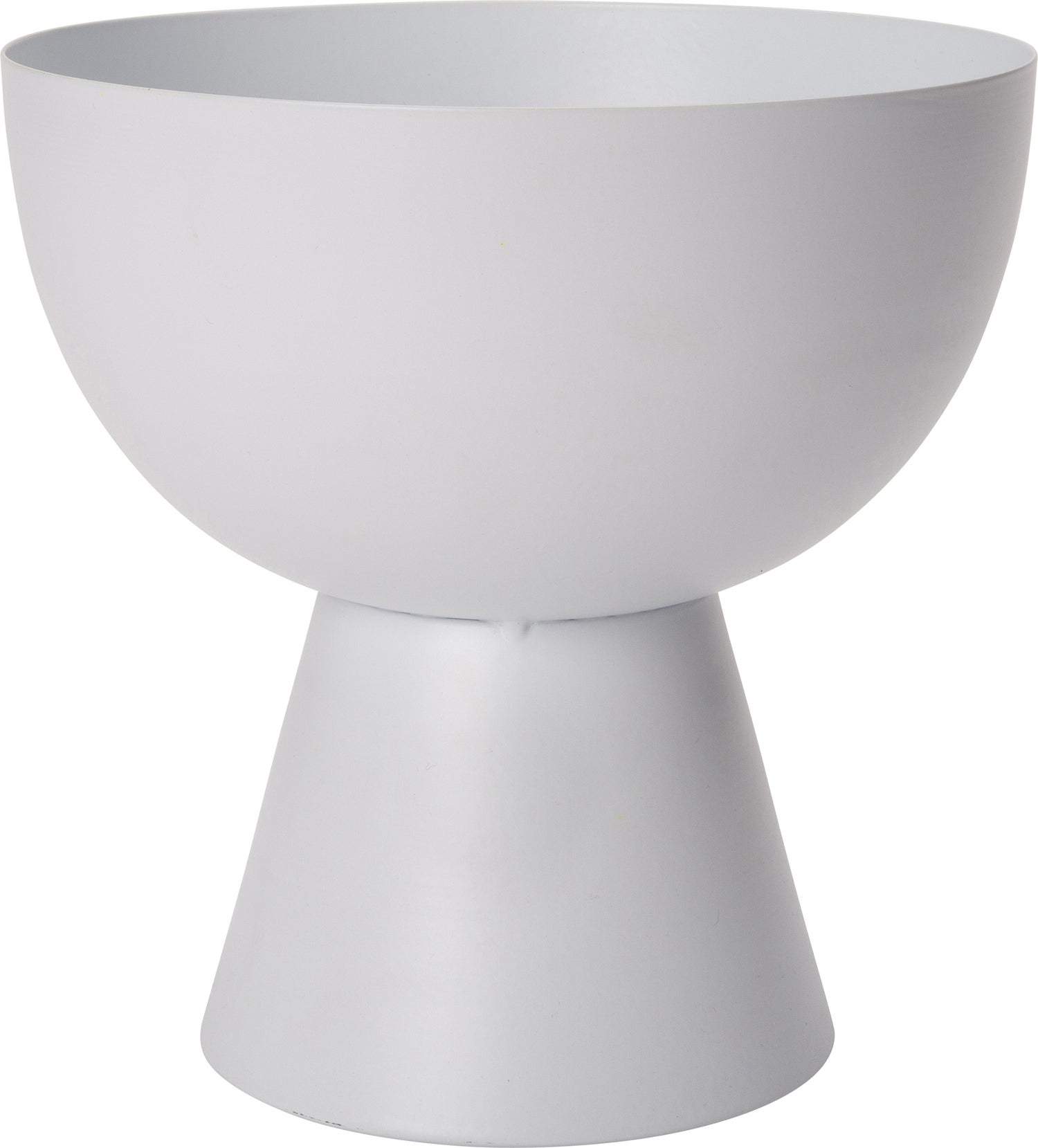 Intratuin bloempot op voet wit D 21,7 H 21,2 cm