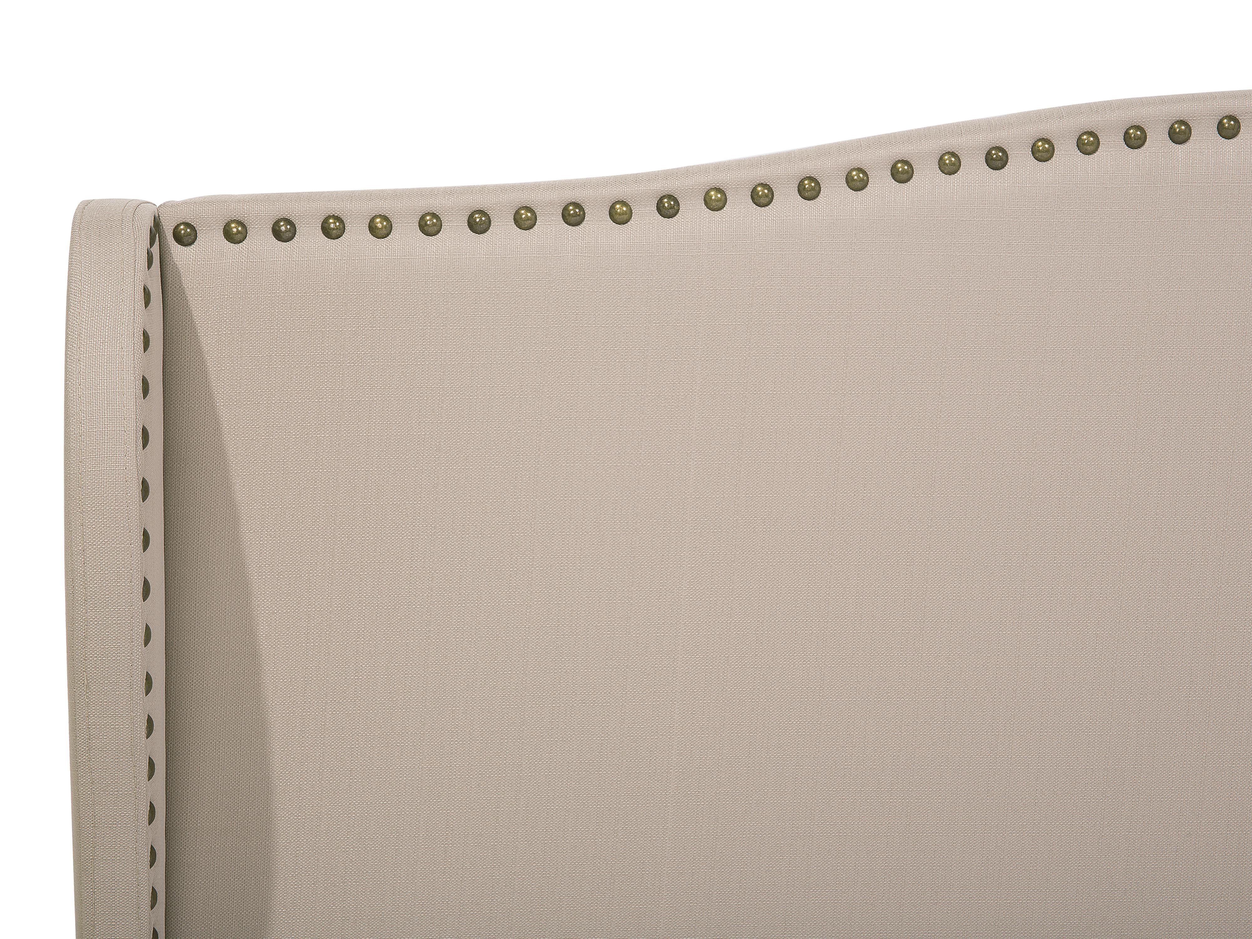 Bed Stof COLMAR 180 x 200 cm Zandbeige