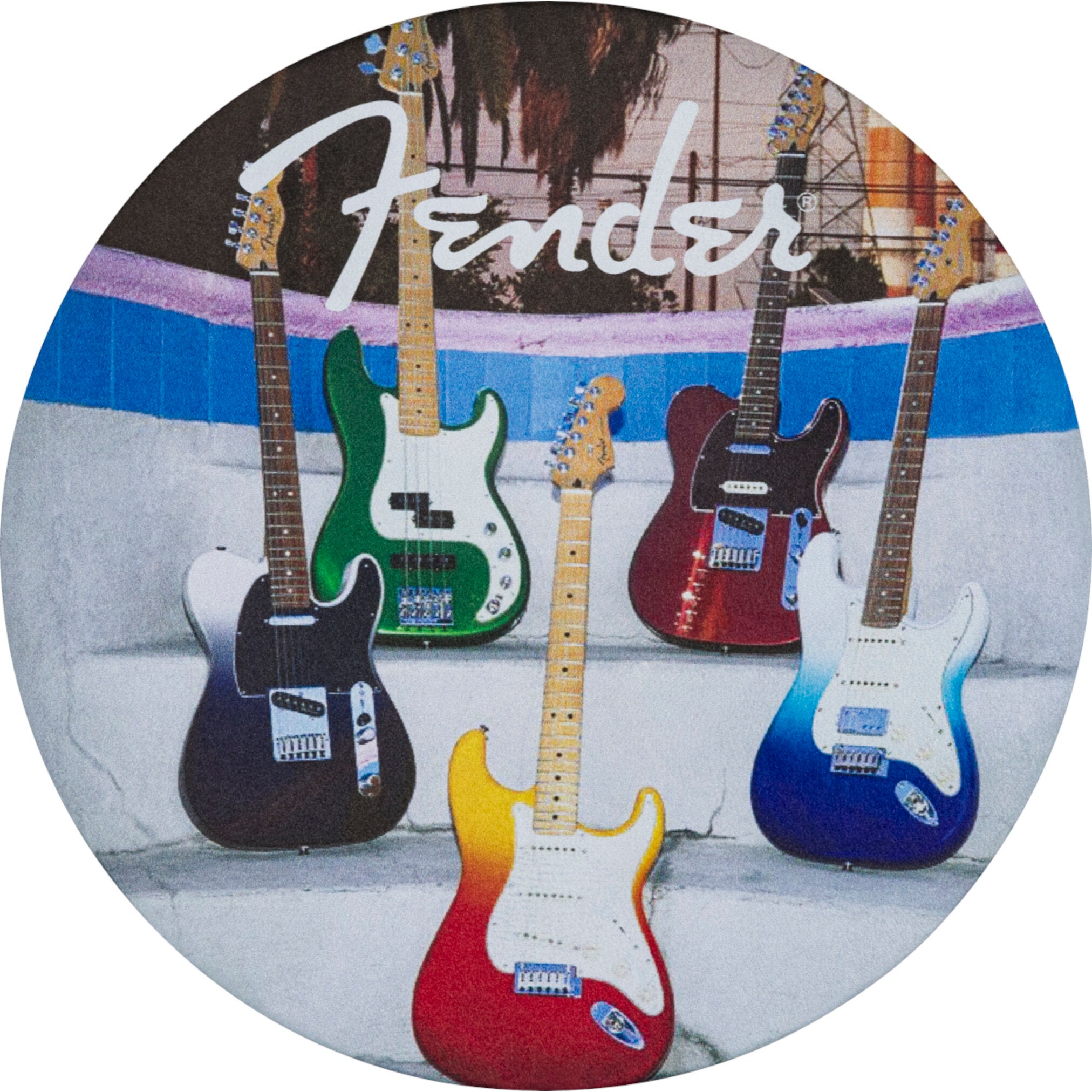 Fender Guitar Coasters (set van 4)