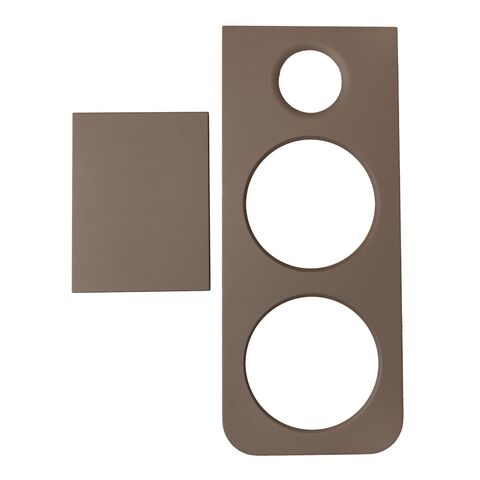 Lyngdorf FR-2 Cover – elegante covers voor de Lyngdorf FR-2 vloerluidsprekers Mocca