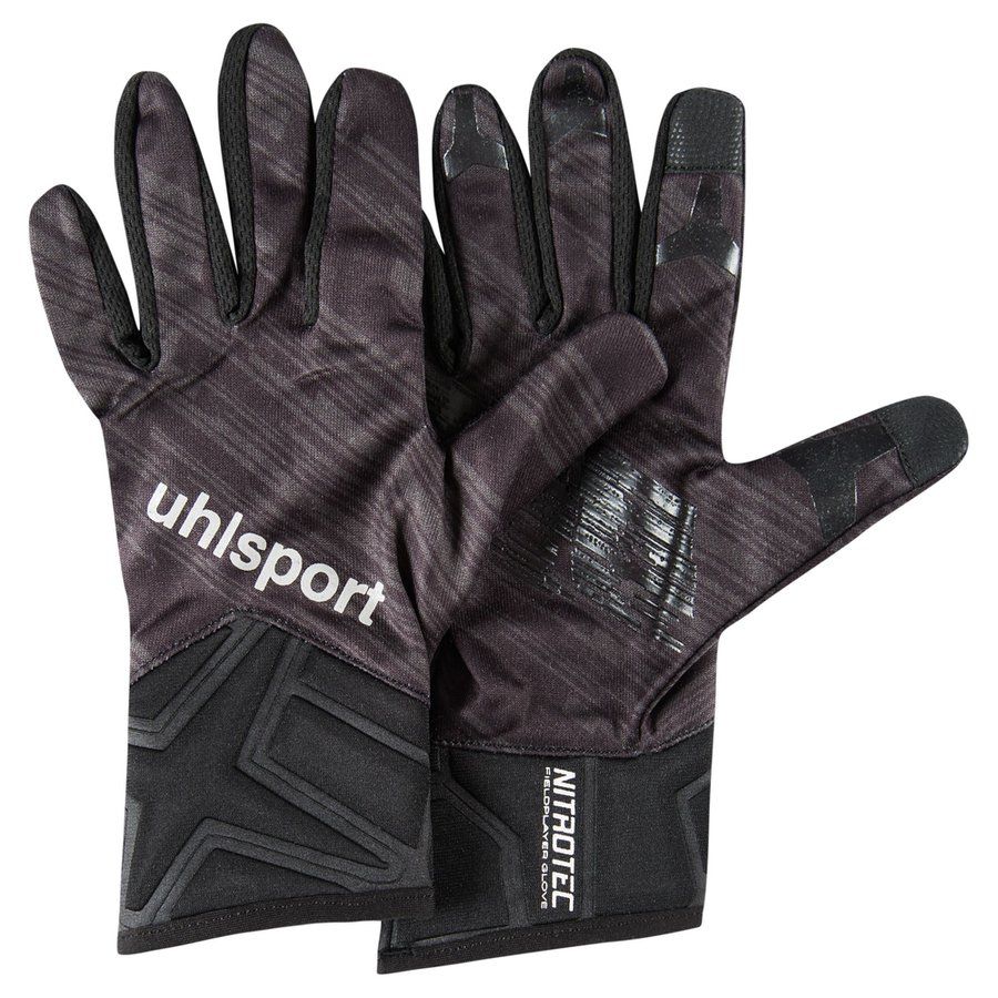 Uhlsport Gants de Joueur Nitrotec - Noir/Gris