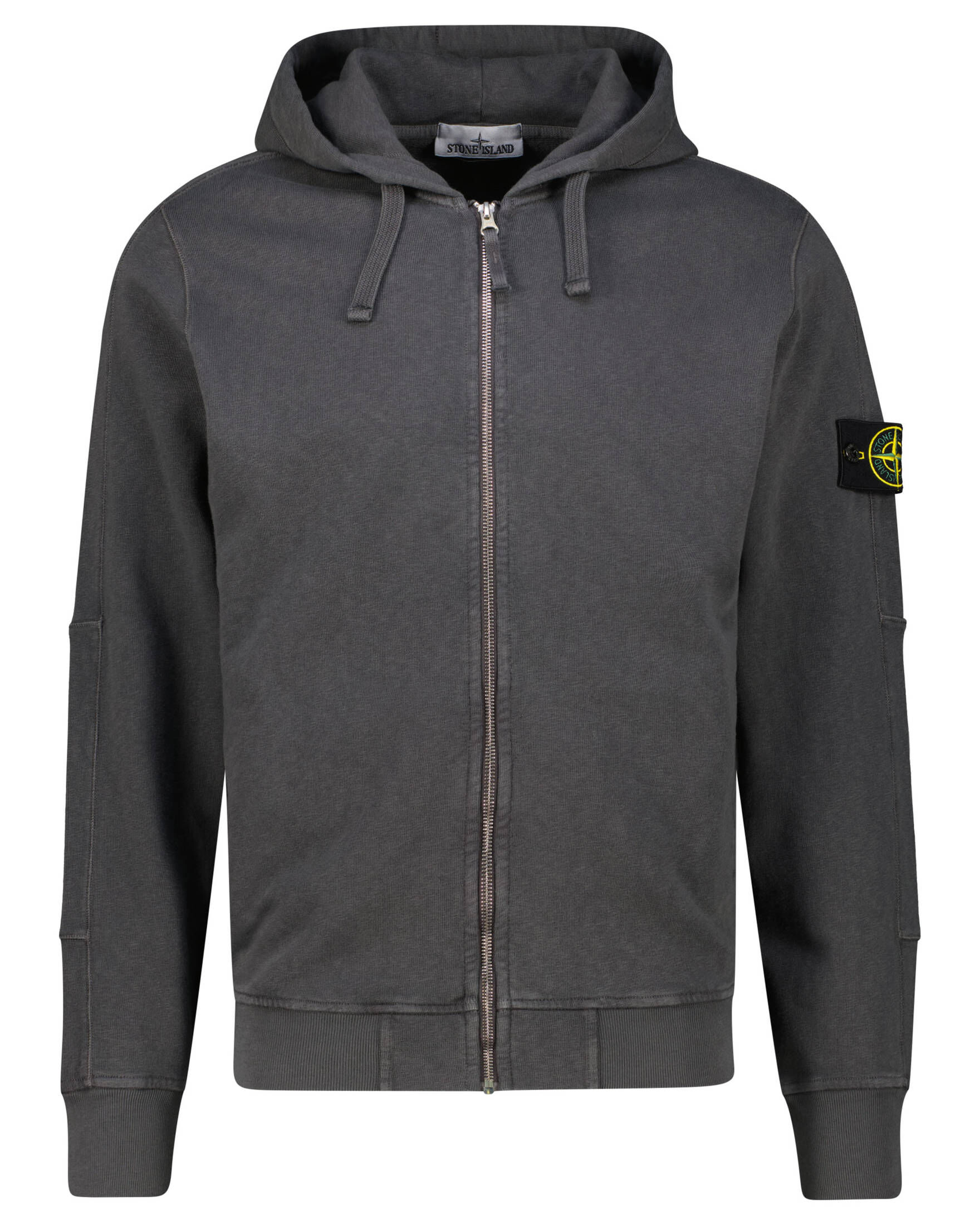 Stone Island| Herren Sweatjacke mit Kapuze aus Baumwolle