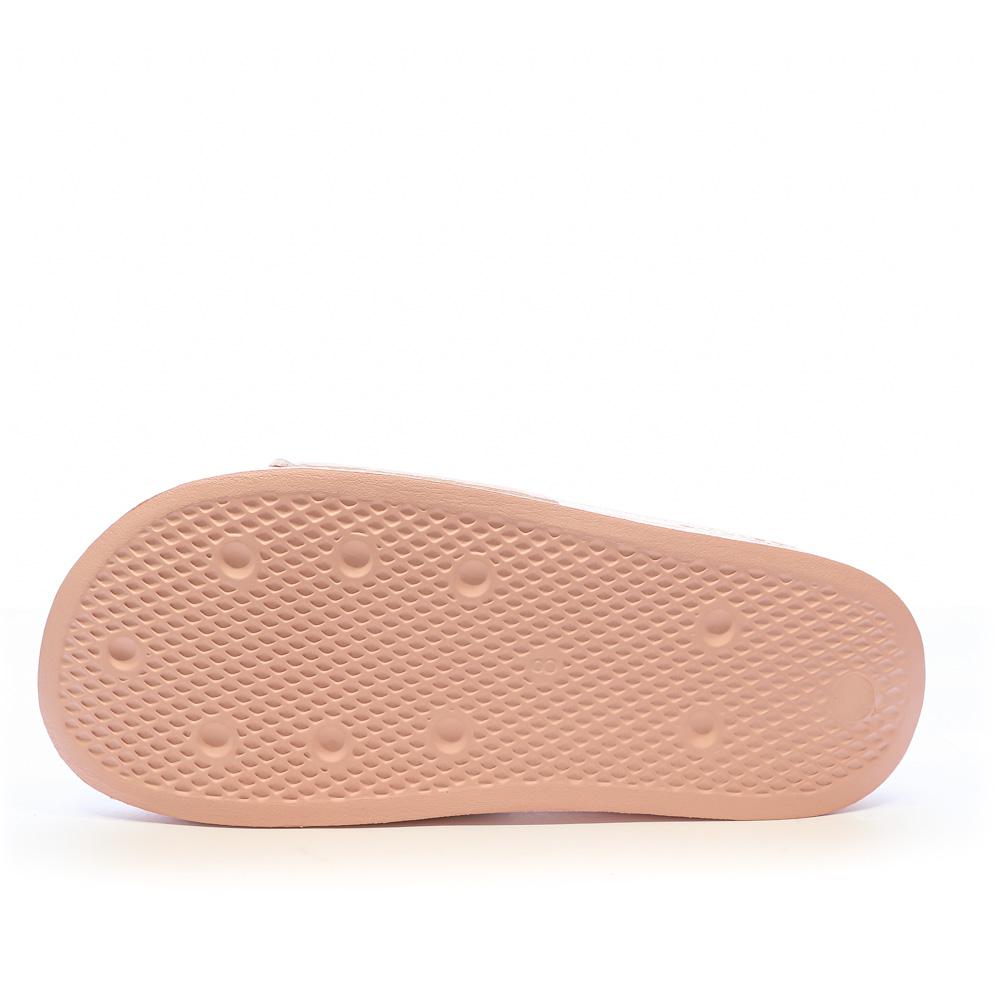 Adidas Claquettes Rose/Doré Femme Adidas Adilette