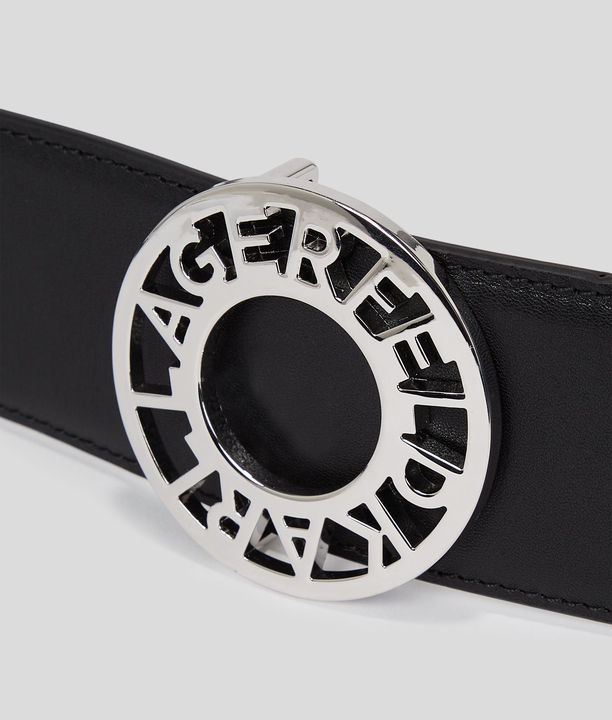CEINTURE LARGE EN CUIR K/DISC