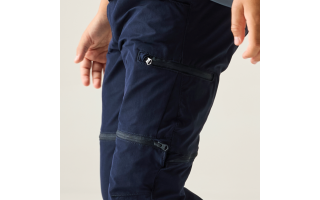 Regatta Highton Stretch Zip-Off Kinder Wanderhose