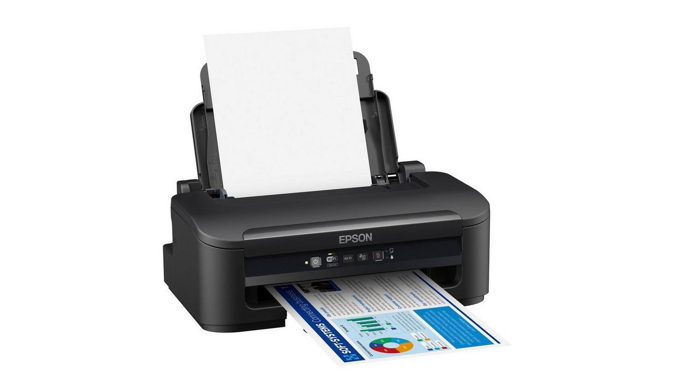 Epson - Workforce Wf-2110W Inkjet Printer Colour 5760 X 1440 Dpi A4 Wi-Fi