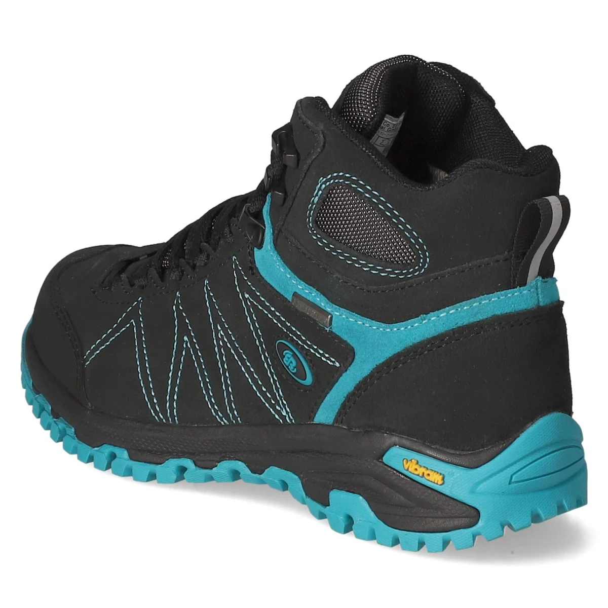 BrüttingOutdoorsneaker MOUNT KAPEL - schwarz/türkis