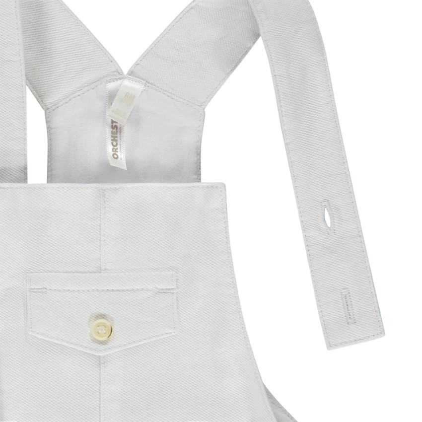 Ensemble de cérémonie 2 pièces avec salopette pour bébé garçon