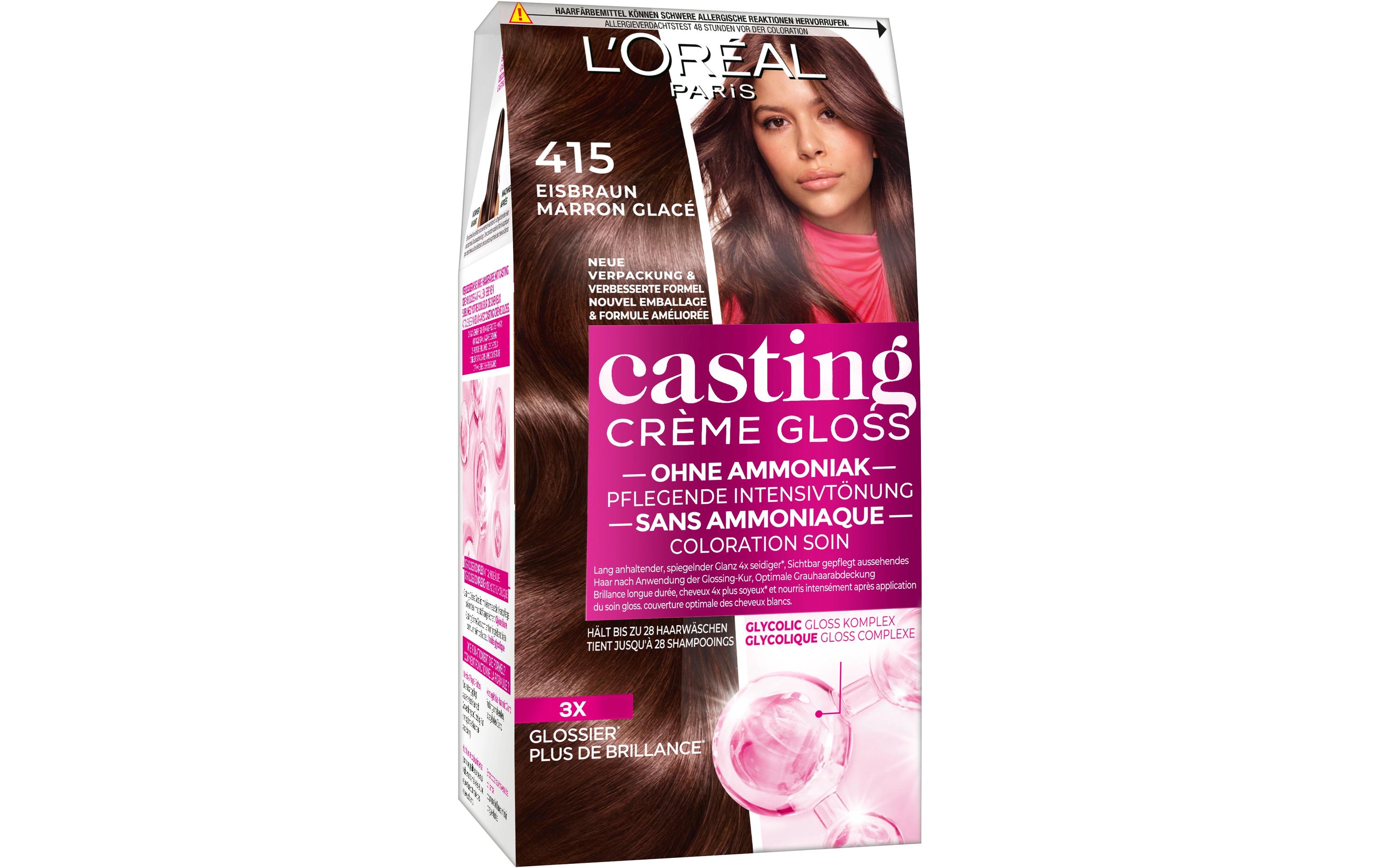 Casting Crème Gloss 415 Kühle KastanieSemi-Permanente Haarfarbe
