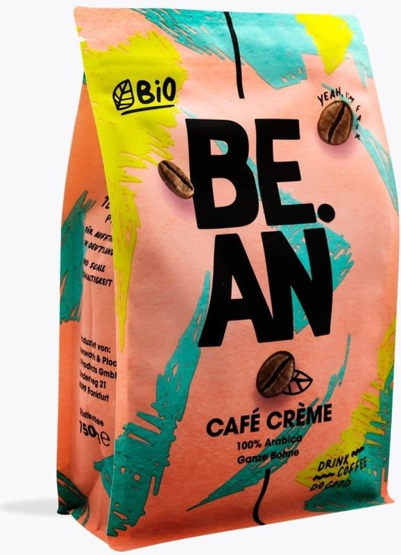 BE.AN - Café Crème Bio - Gemalen Koffie - 750g