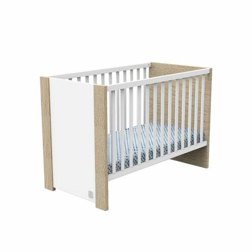 Lit bébé 60x120 ANTONIN Bois Blanc - SAUTHON