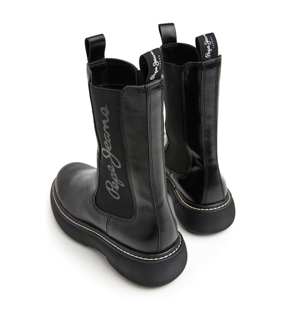 Botas Chelsea Yoko pretas da Pepe Jeans