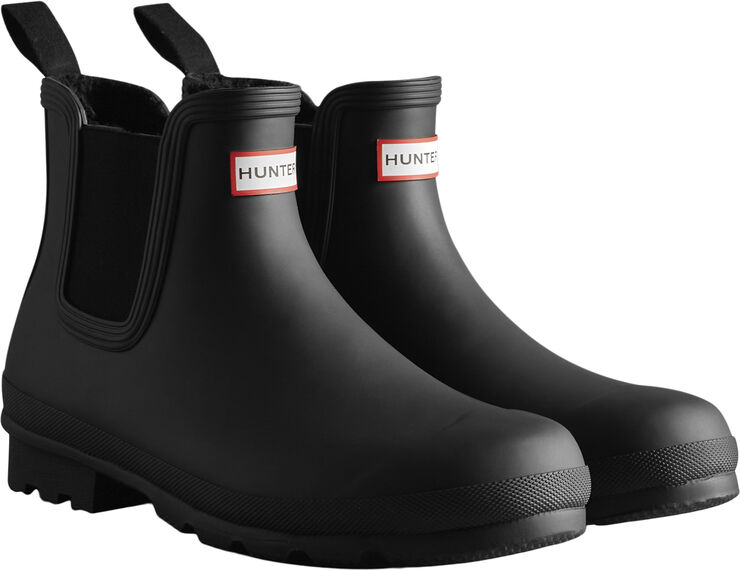 Hunter MENS ORIGINAL CHELSEA INSULATED BOOT Black