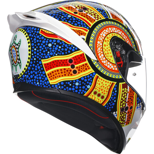 AGV - Casque K1 S Dreamtime Bleu / Orange / Multicolore