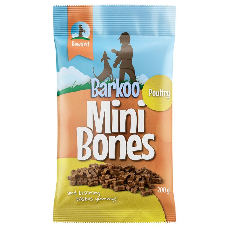 Lot Barkoo Mini Bones 4 x 200 g ou 8 x 200 g