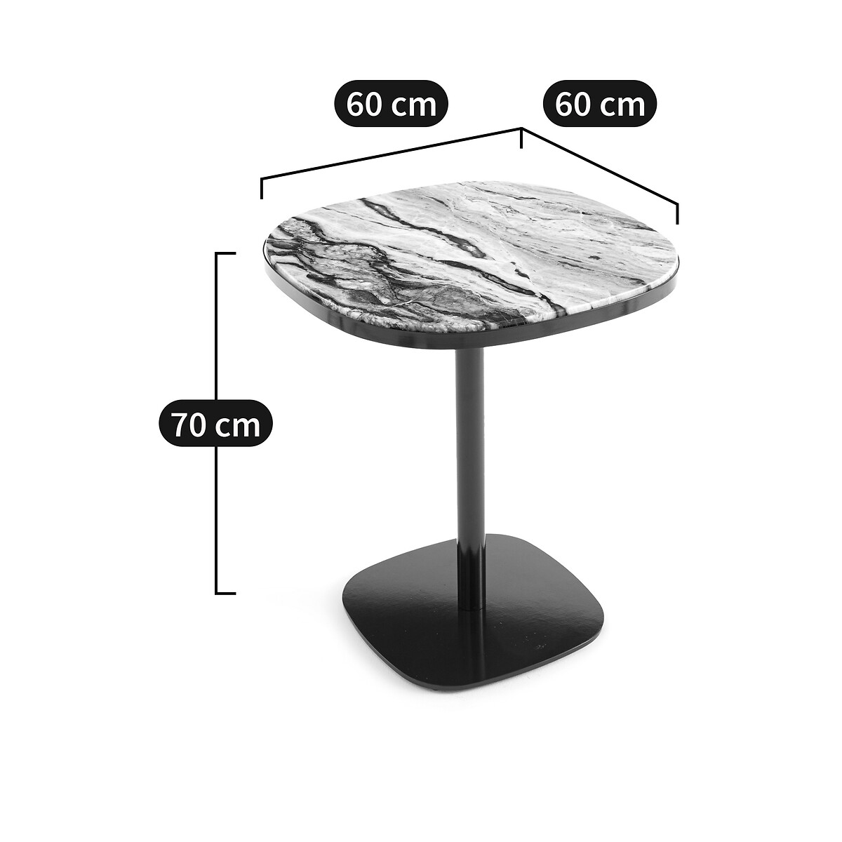 AM.PM<br>Bistrô tafel, witte keramiek, Lixfeld