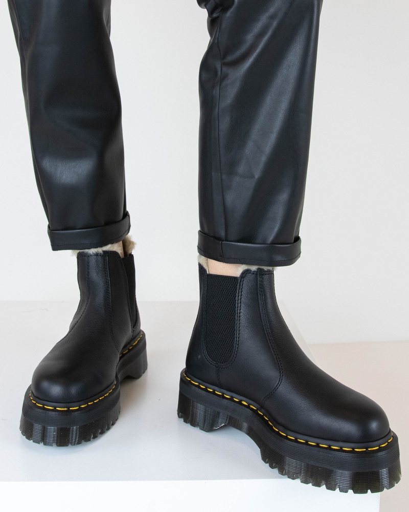 Dr. Martens Quad Chelseaboots  - zwart