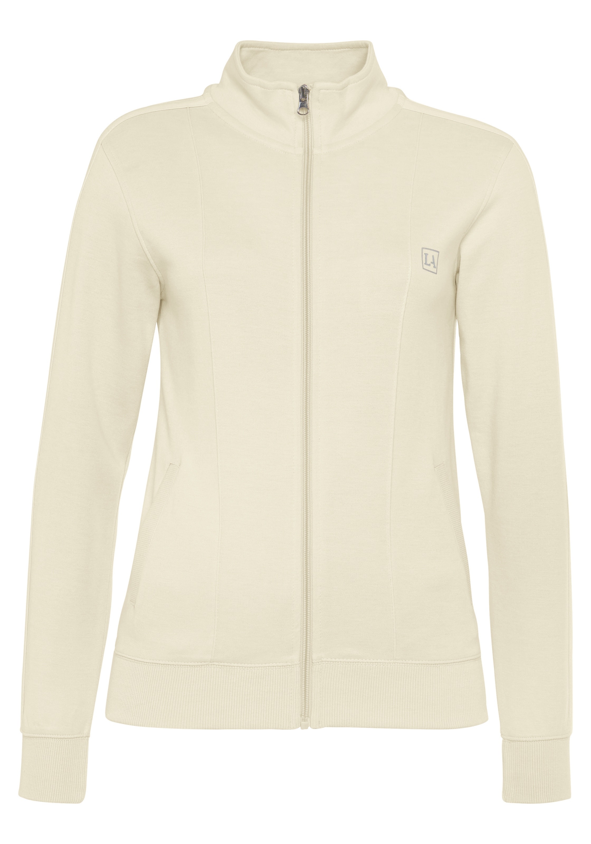 LASCANA ACTIVE Sweatjacke , mit kontrastierendem Einsatz
