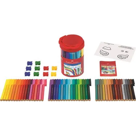 Faber-Castell Connector Filzstiftbox, 50-teilig