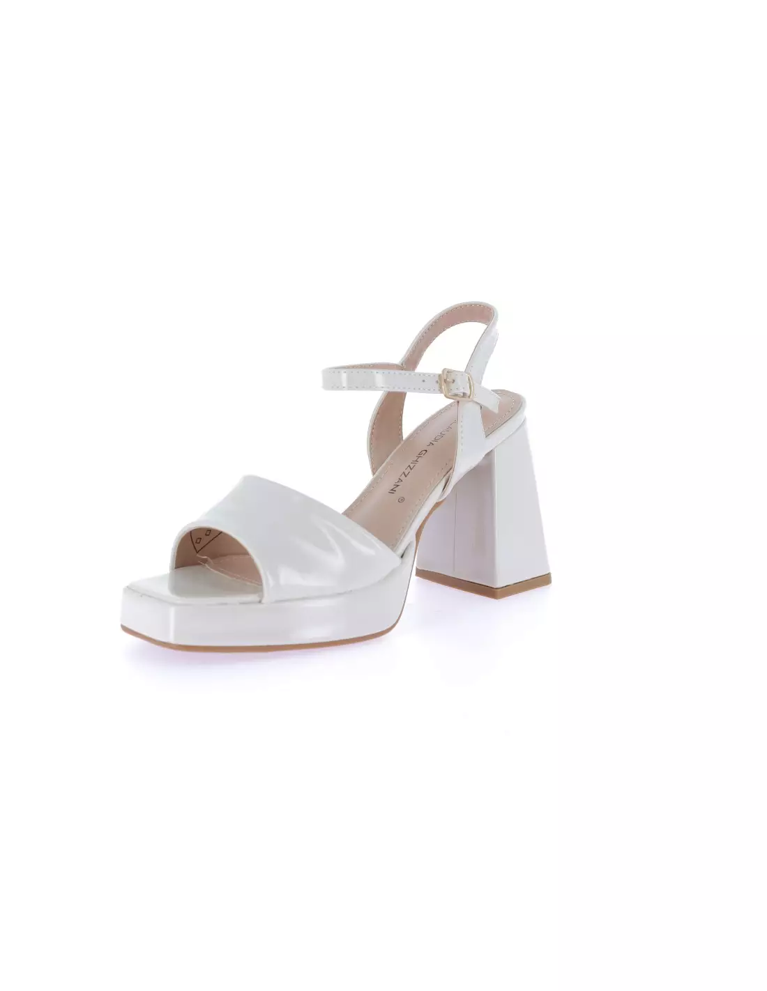 CLAUDIA GHIZZANI 2AA1541103-3400-HF - Sandales & nu-pieds BEIGE-PUPATENT