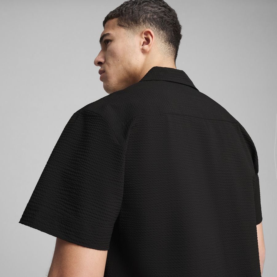 Puma WARDROBE ESS Relaxed Seersucker-Shirt