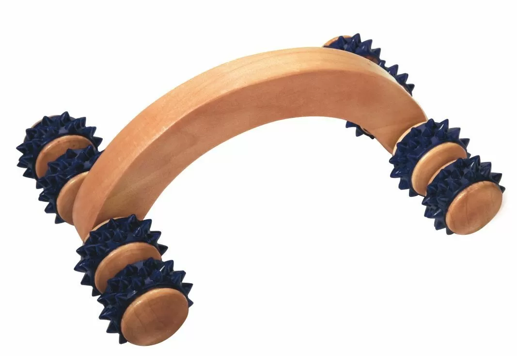 Croll og Denecke Massagerulle Stor m. Dobbeltruller - 1 stk.