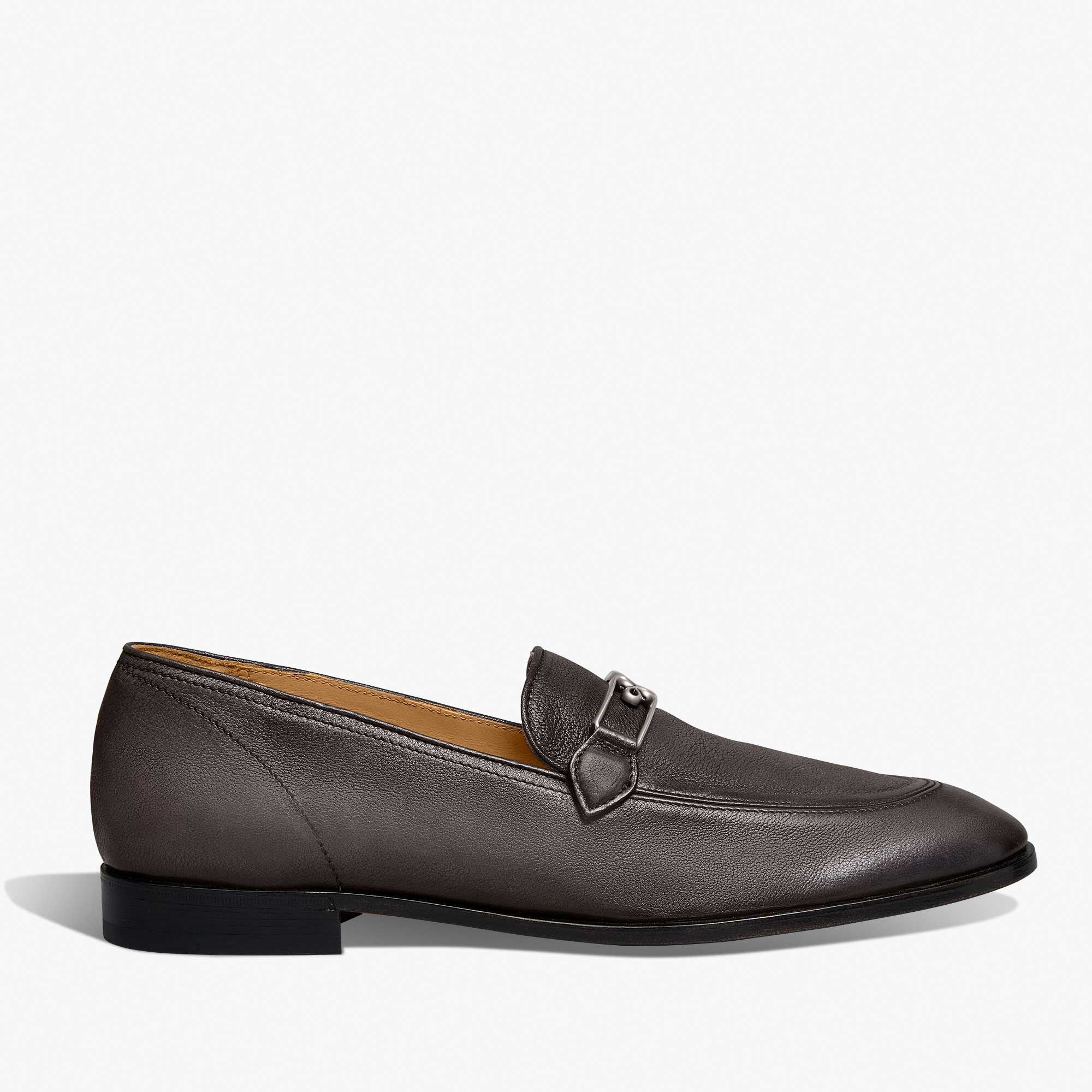 Mocassin B Volute En Cuir