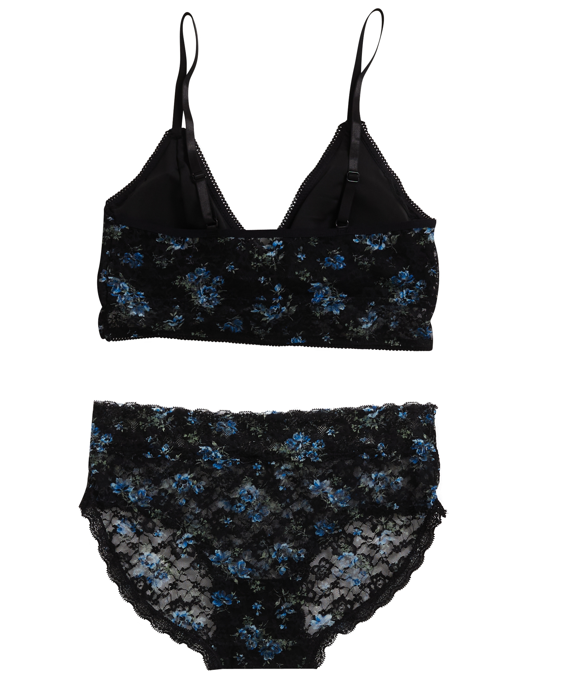 lingerie set bloemen