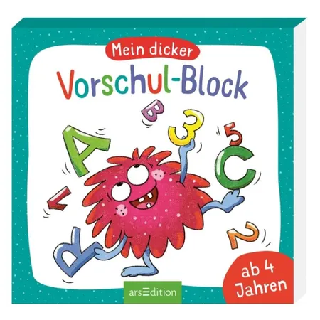 ars Edition Mein dicker Vorschul-Block