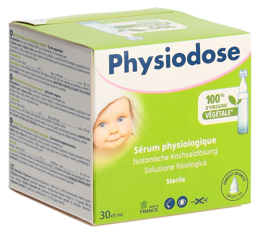 PHYSIODOSE physiologische Kochsalzlösung Green steril Amp 5 ml
