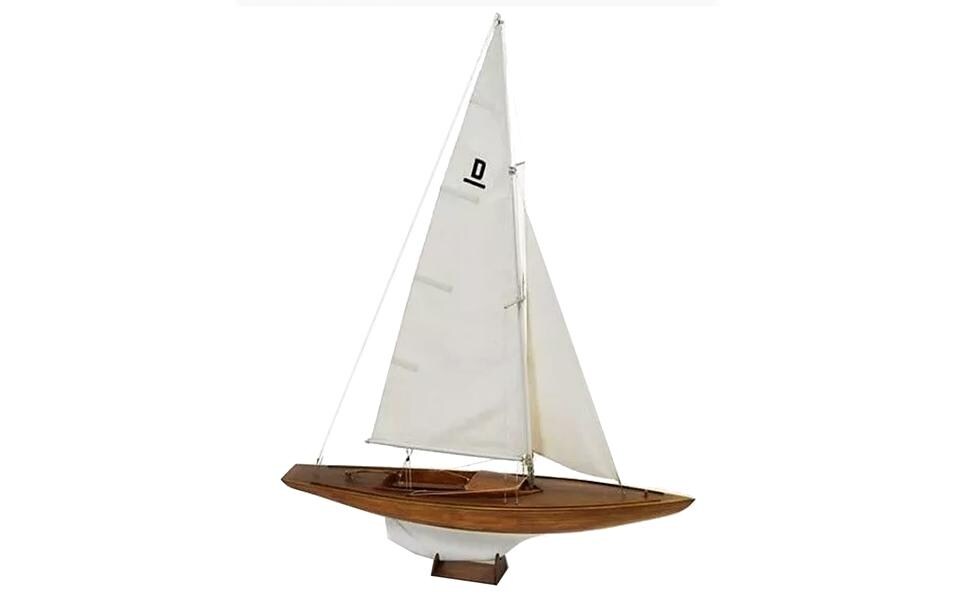 Bausatz Segelboot Dragen, 750 mm 1:12<br>Segelboot Modellbausatz aus Holz