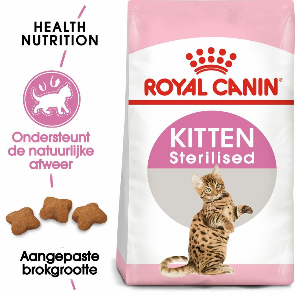 Royal Canin Sterilised Kitten - Kattenvoer - 2 Kilogram - Gevogelte