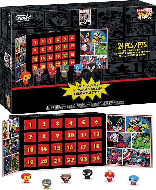Funko Pocket Pop! - Marvel Avengers Adventkalender- 24 stuks